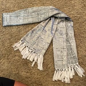 Thai silk scarf/table runner.